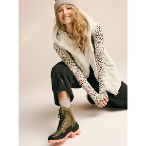 Free people x sorel bred lace boots